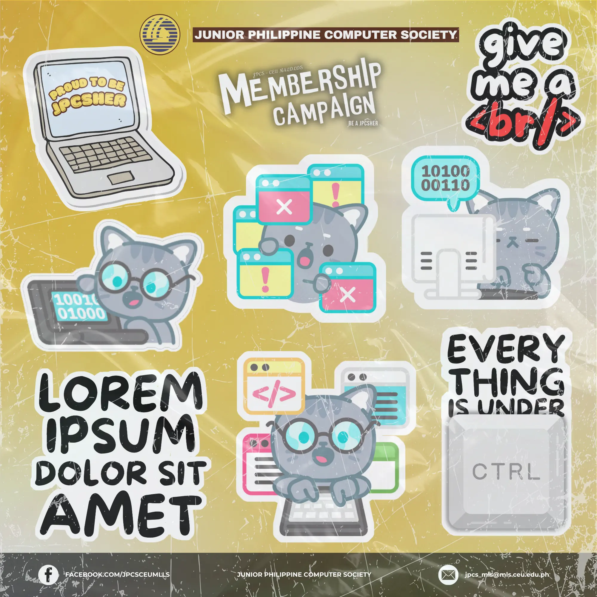 Membership Campaign Sticker